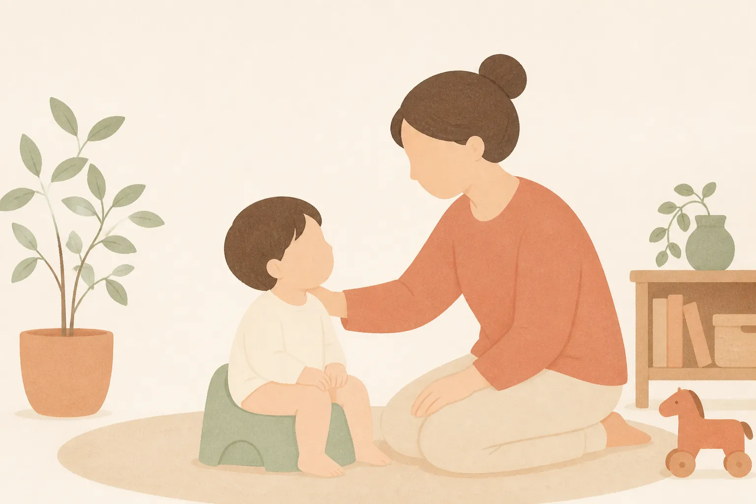 기저귀 떼는 시기, 30개월인데 늦은 걸까요