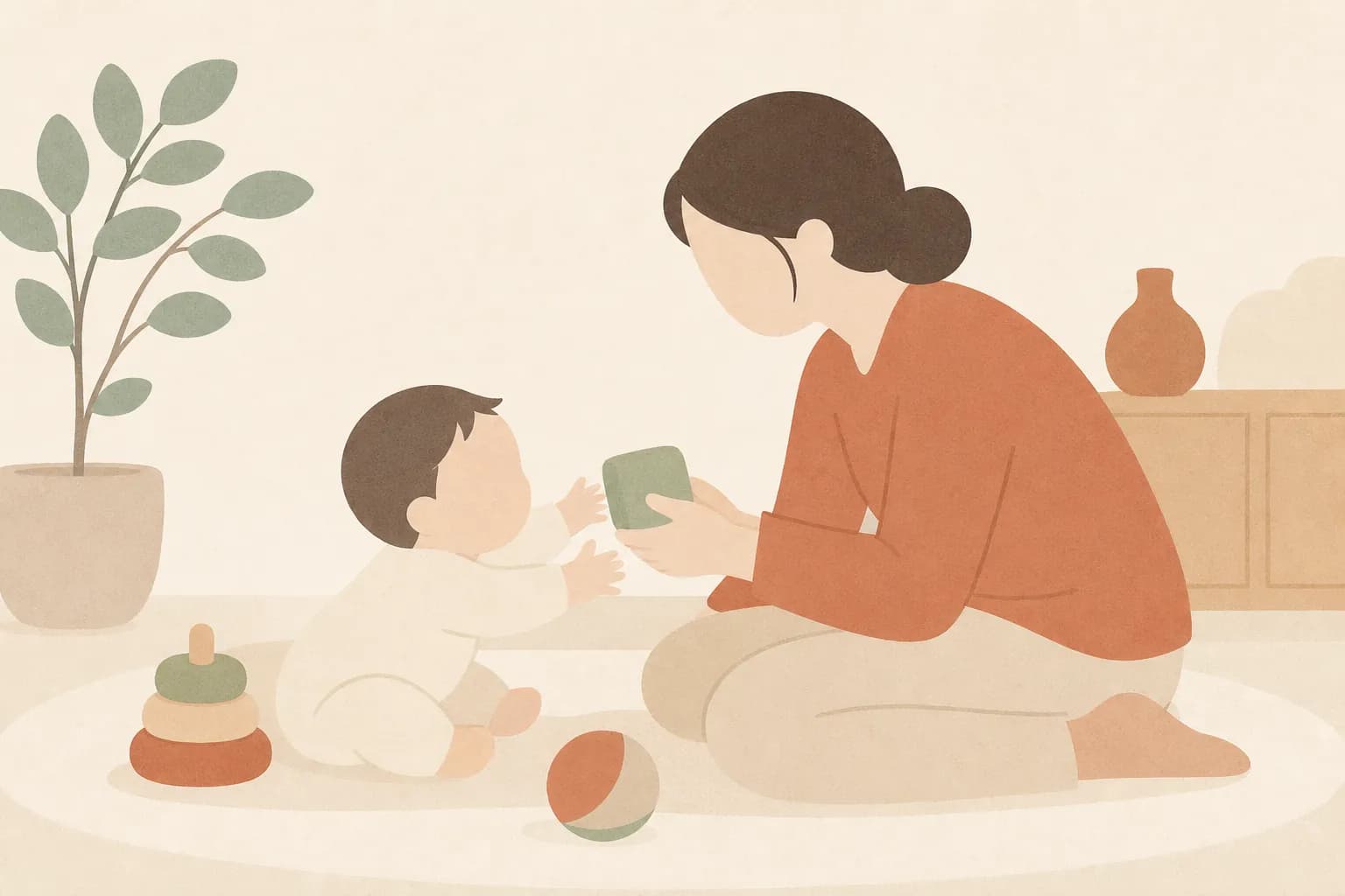6개월 아기 발달 놀이, 집에서 쉽게 하는 다섯 가지