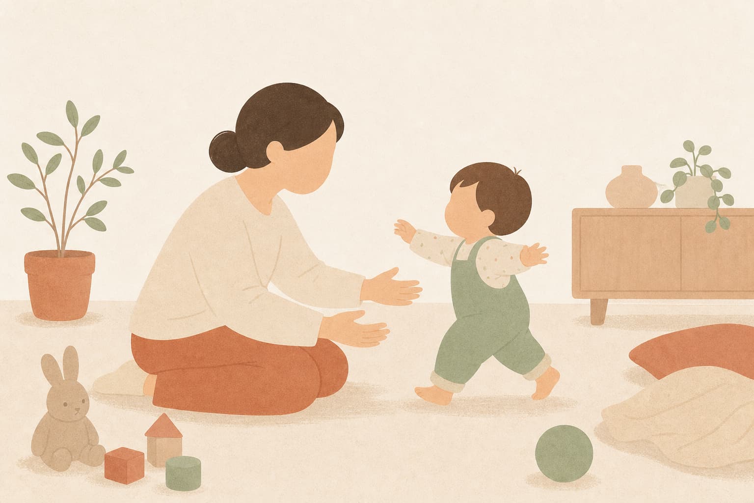 걸음마 뗀 15개월, 온몸으로 노는 놀이 다섯