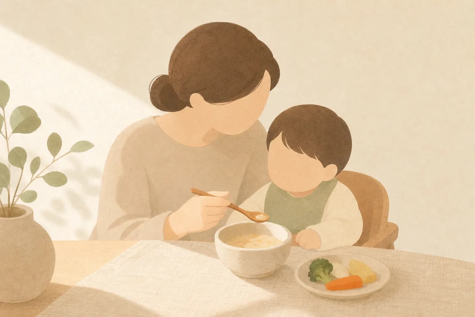 이유식 시작 시기 총정리 — 4·6·9·12개월 단계별 지도 대표 이미지
